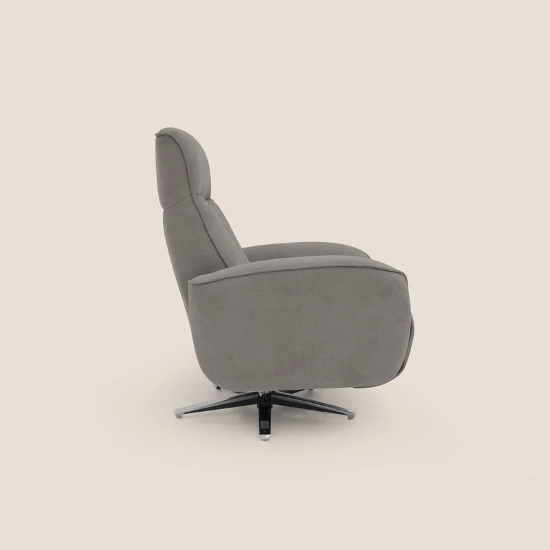 EVA fauteuil RELAX en tissu imperméable T02 gris