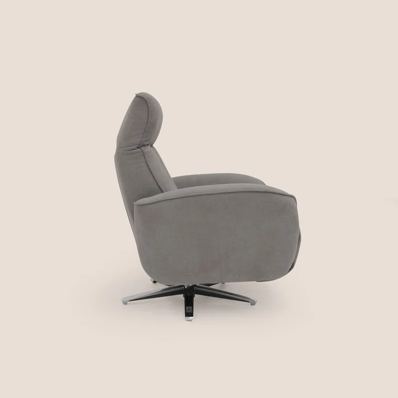 EVA fauteuil RELAX en tissu imperméable T02 gris