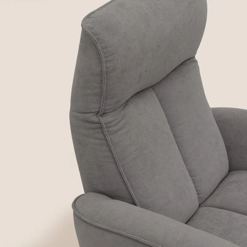 EVA fauteuil RELAX en tissu imperméable T02 gris