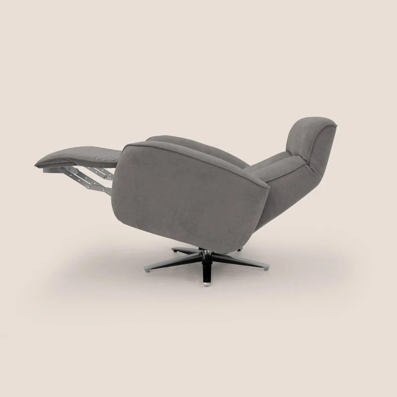 EVA fauteuil RELAX en tissu imperméable T02 gris