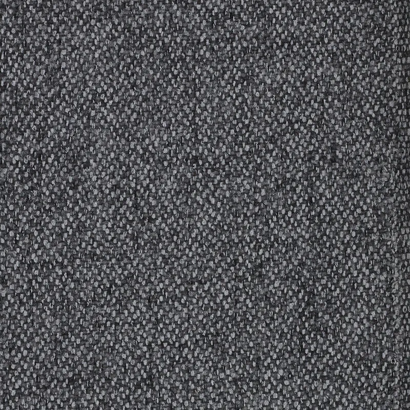 Donatello Canapé d'angle avec assises extensibles accoudoirs avec coffre et têtières en tissu détachable T23 anthracite
