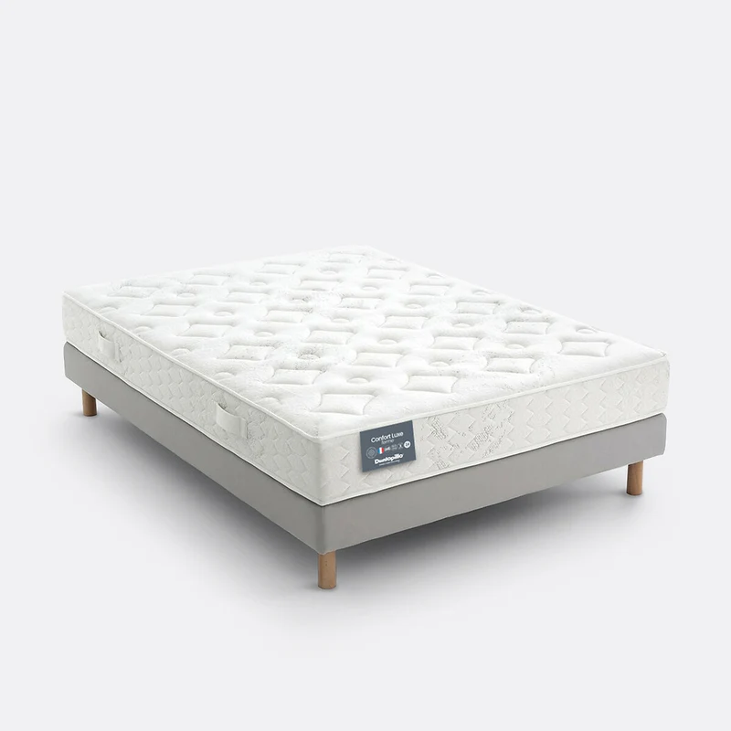 Matelas DUNLOPPILO 100% latex 20% végétal ferme 3 zones H22 140x190cm