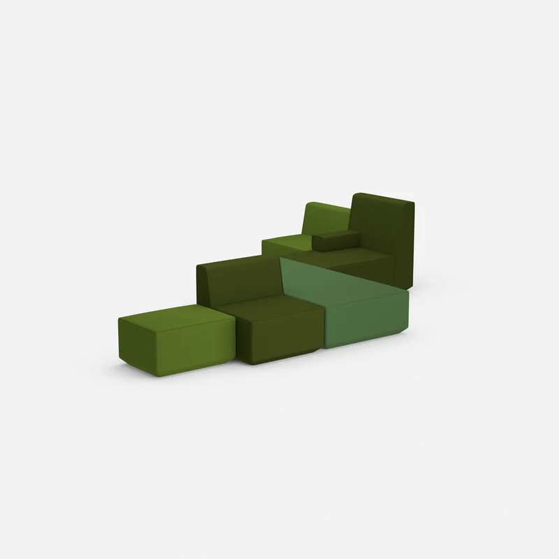 Schlafsofa bunt