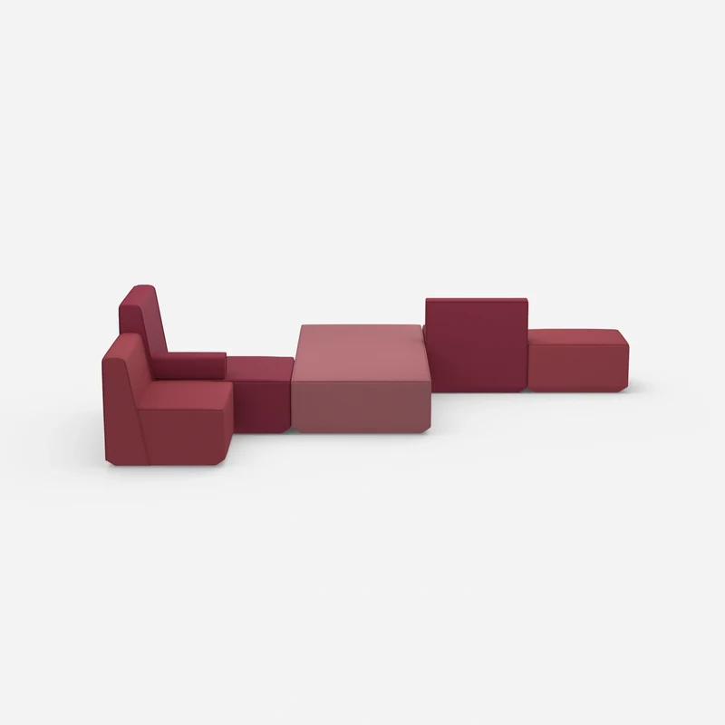 Schlafsofa bunt