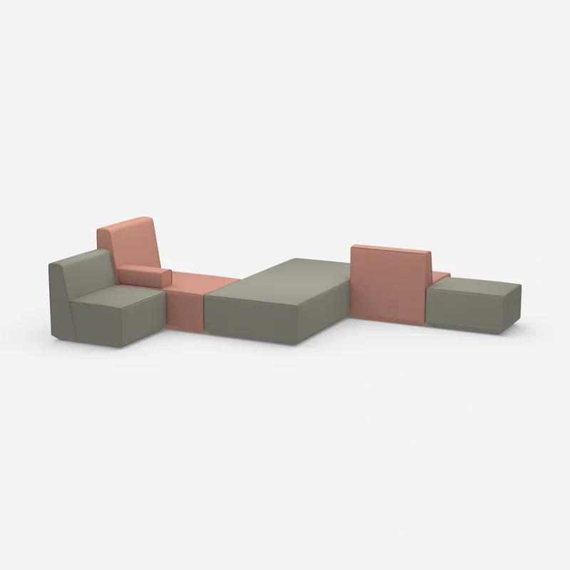 Schlafsofa bunt