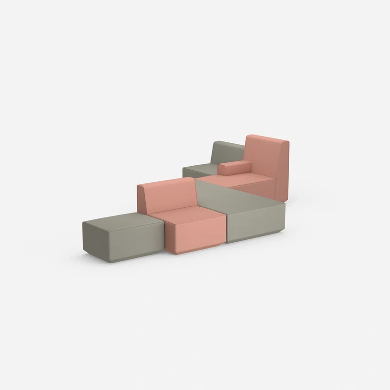 Schlafsofa bunt