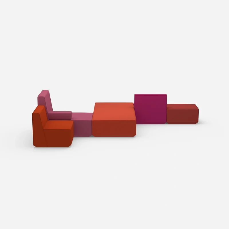 Schlafsofa bunt