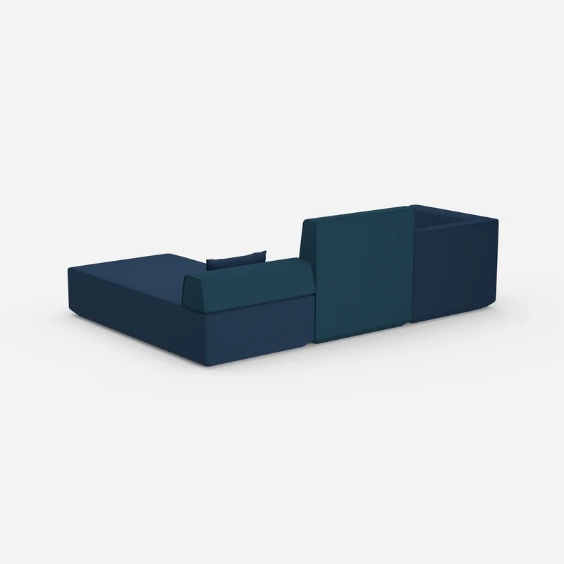 Couch mit Matratze