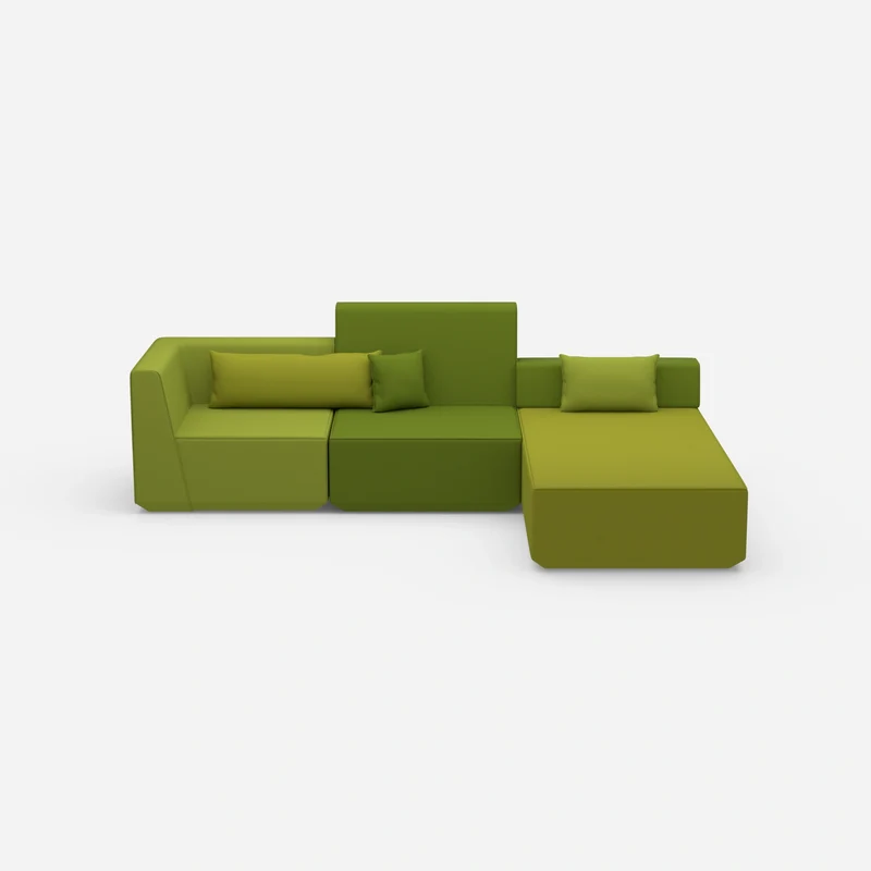 Couch mit Matratze