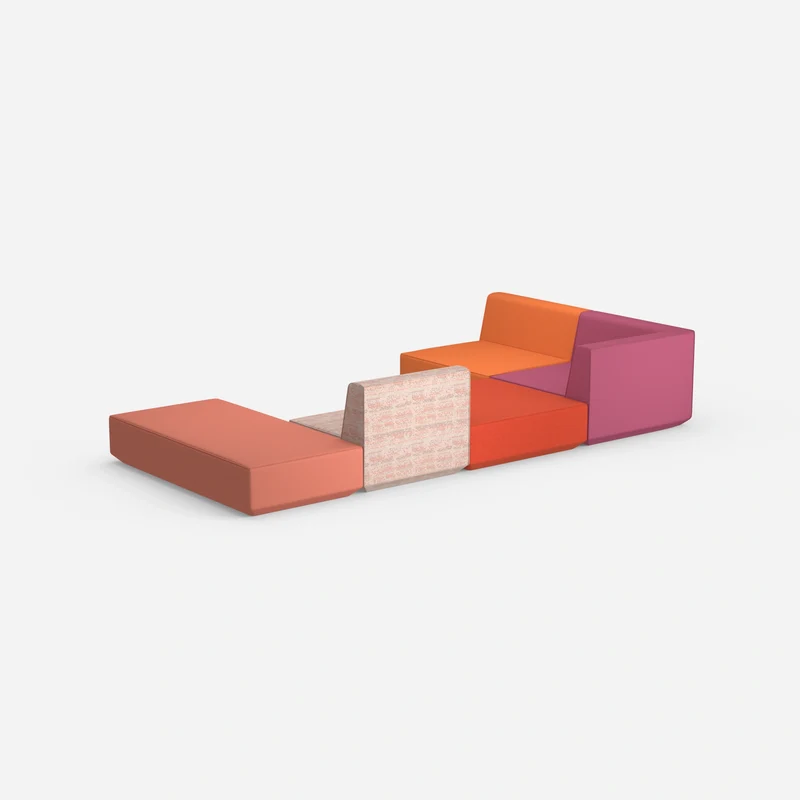 Sofalandschaft als Lounge