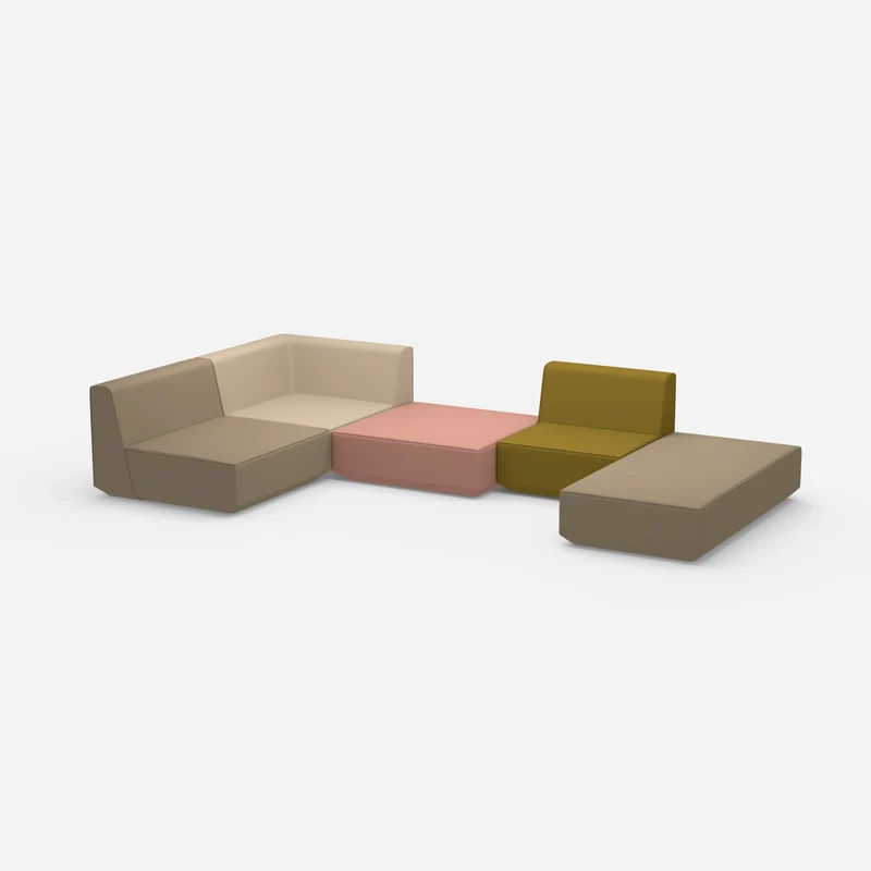 Sofalandschaft als Lounge