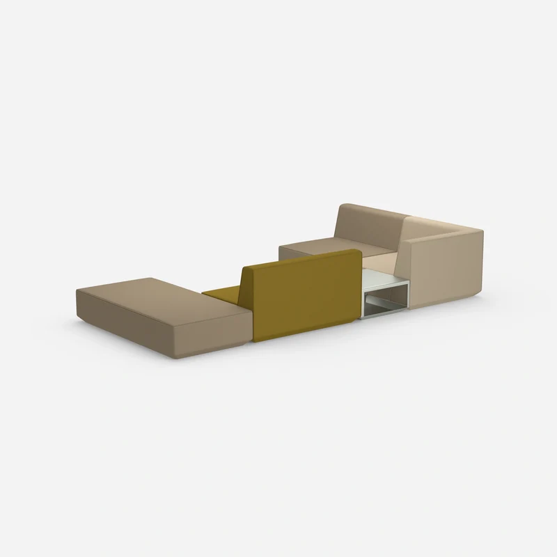 Sofalandschaft als Lounge