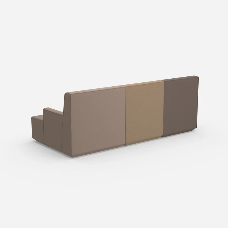 Sofa für 3 als Heimkino