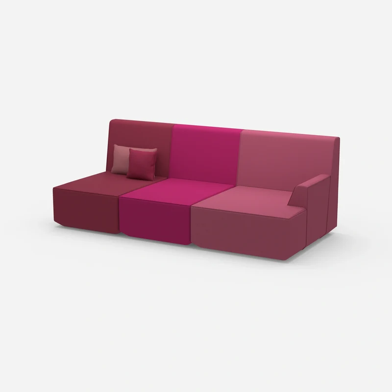 Sofa für 3 als Heimkino