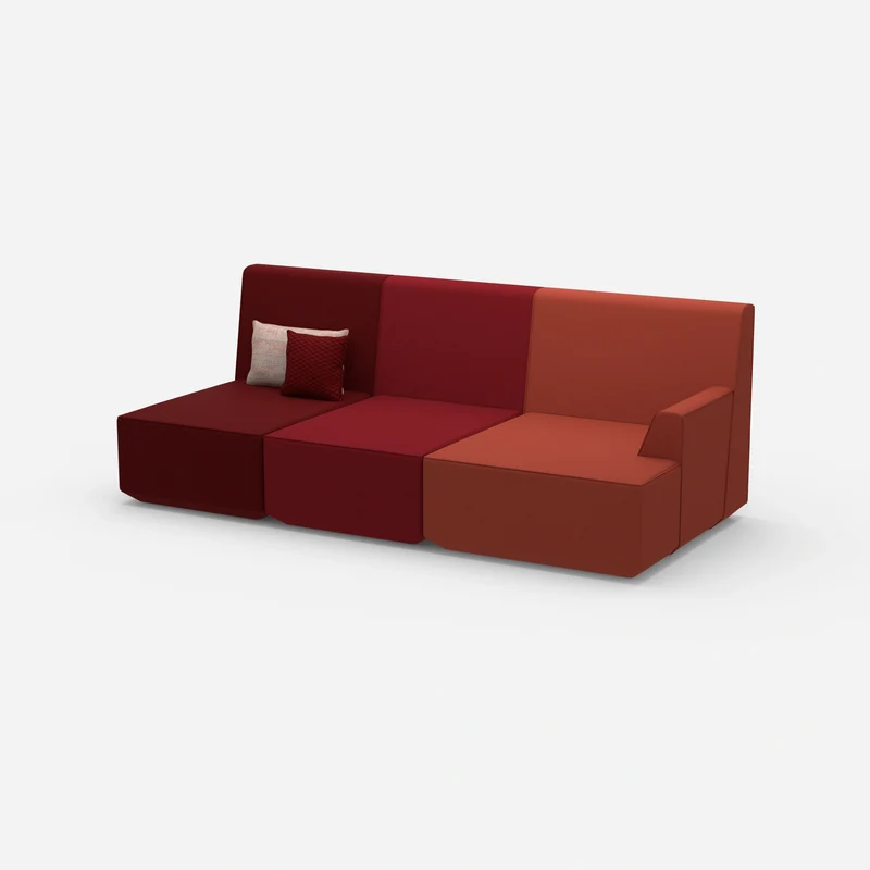 Sofa für 3 als Heimkino