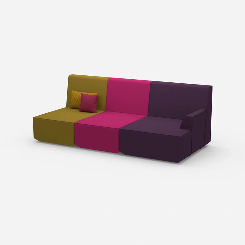 Sofa für 3 als Heimkino