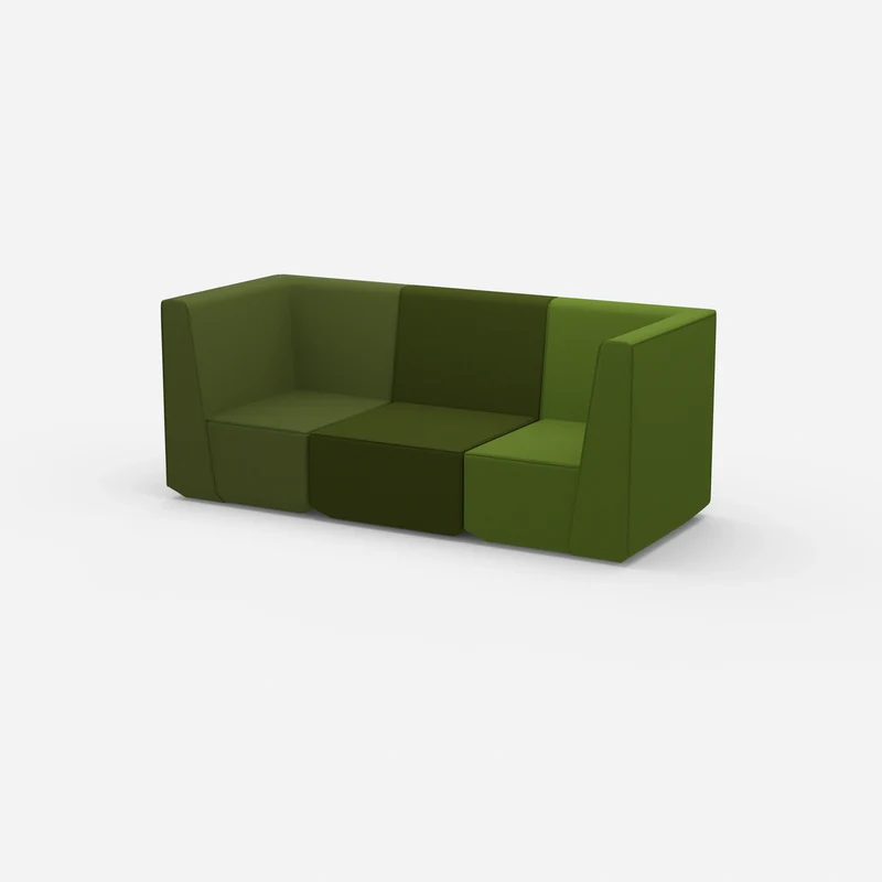 3 Sitzer grün