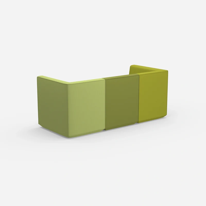 3 Sitzer grün