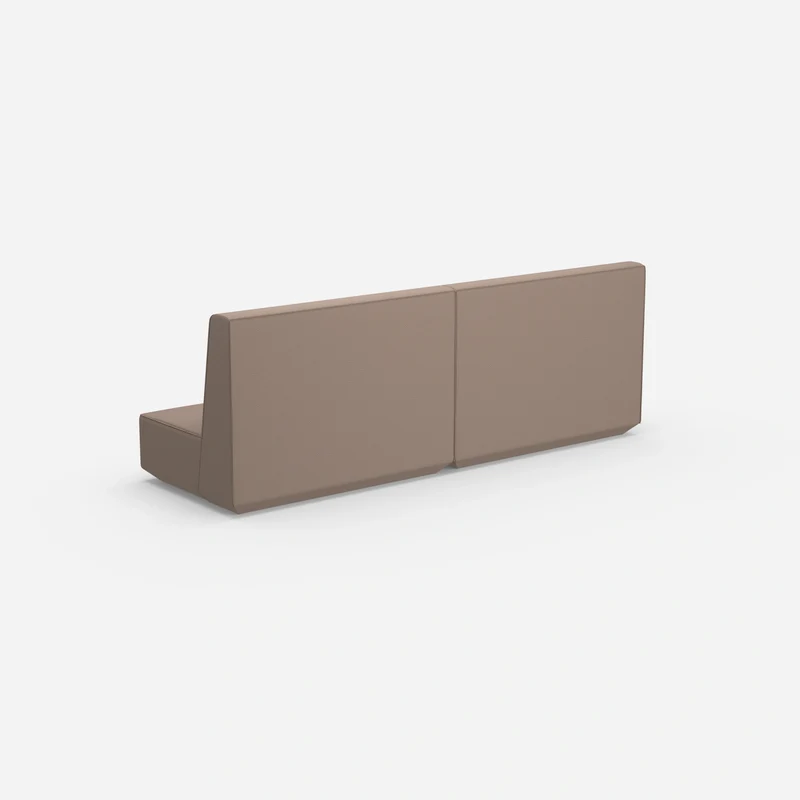 Sofa 3 Sitzer braun