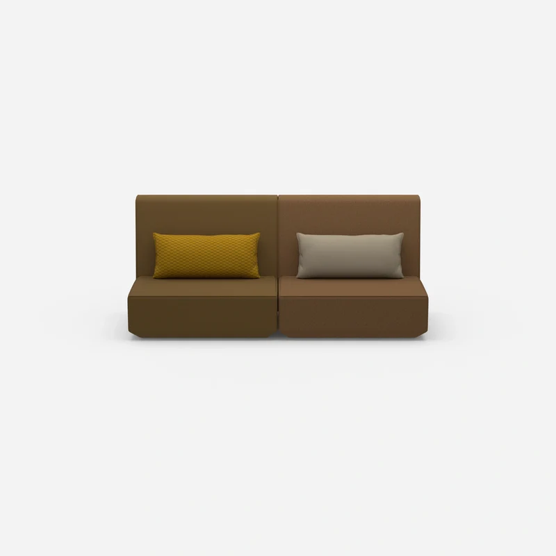 3 Personen Sofa braun