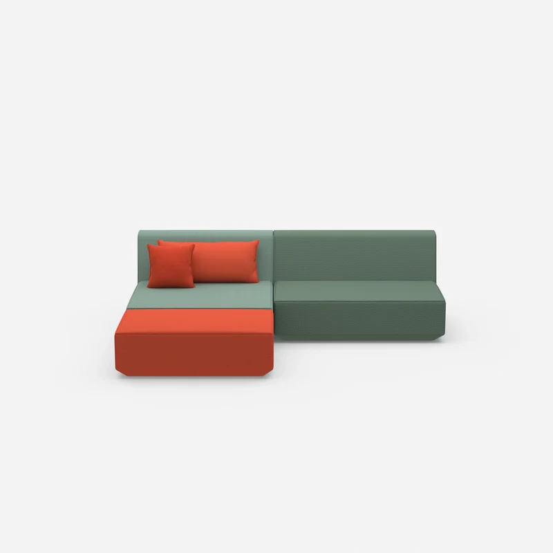 Sofaecke ohne Armlehne