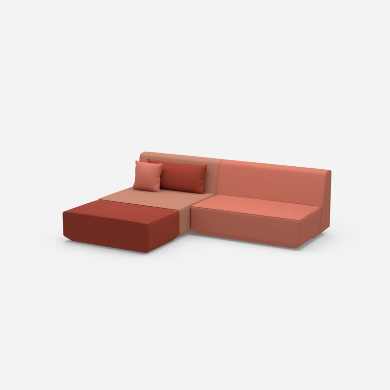 Sofaecke ohne Armlehne