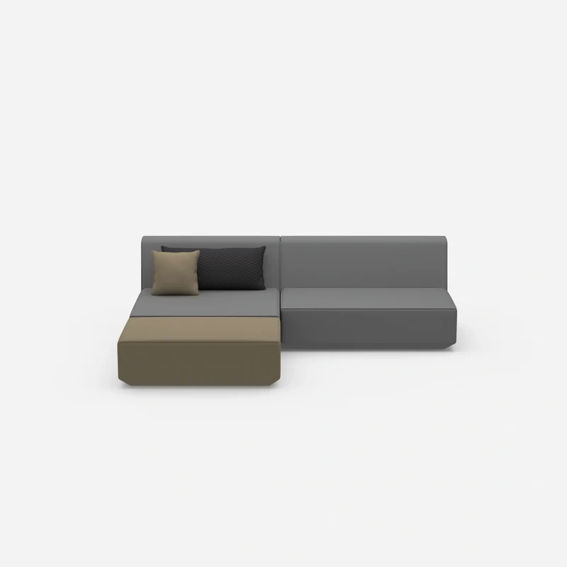Sofaecke ohne Armlehne