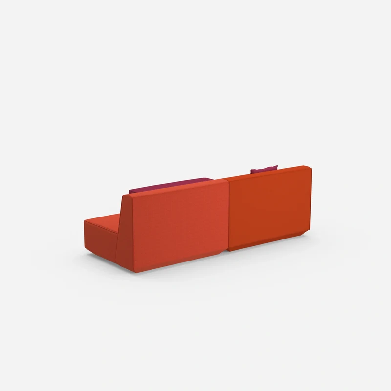 Modulares Ecksofa ohne Armlehne