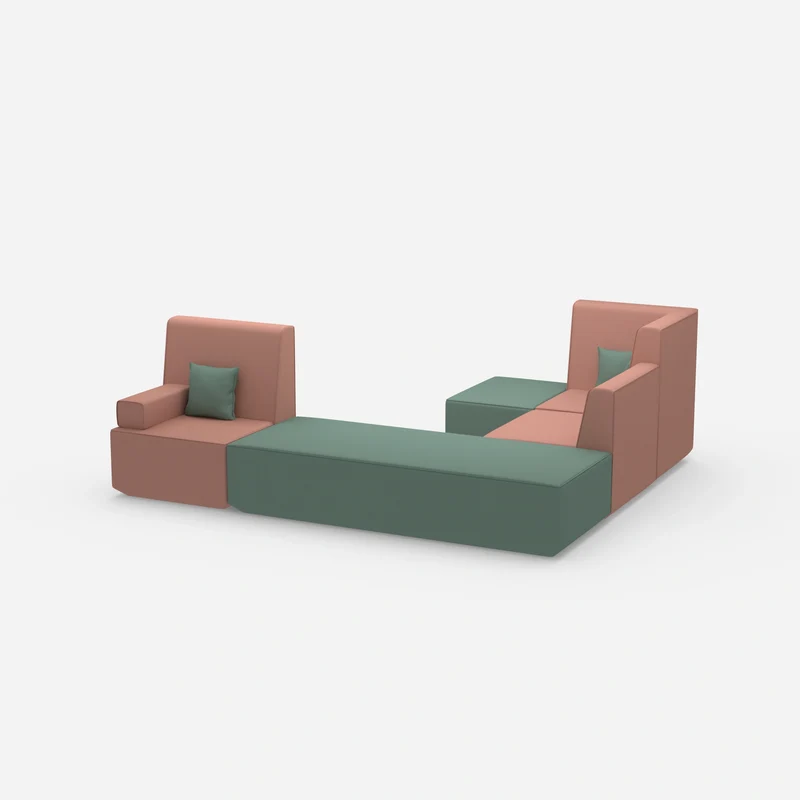 Schlafsofa L Form klein