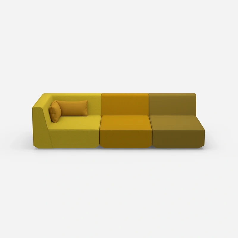 3er Sofa mit Liegefunktion 260 cm breit