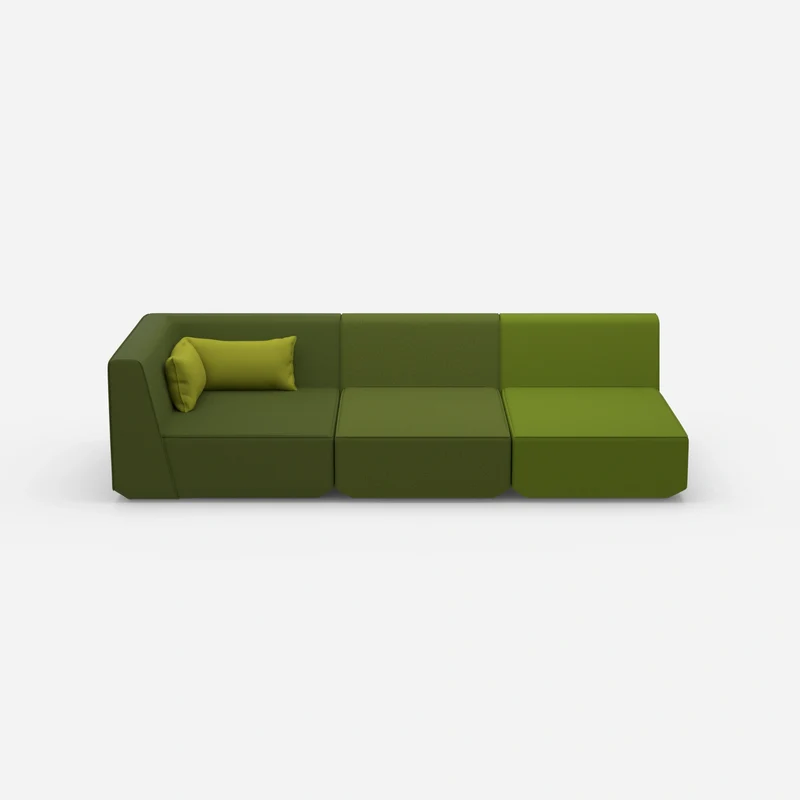 3er Sofa mit Liegefunktion 260 cm breit