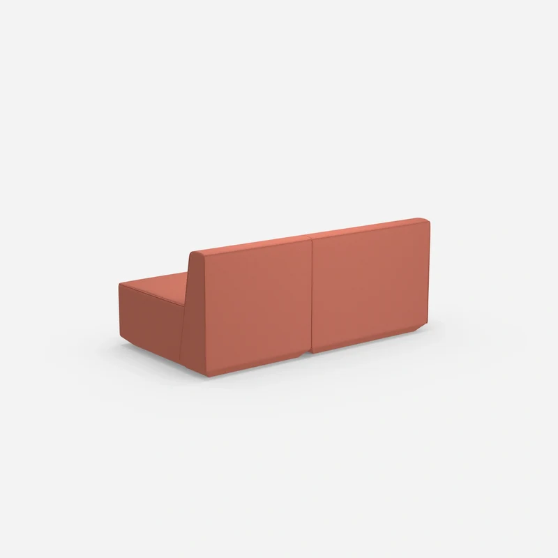 Modulares Sofa bunt 2 Personen