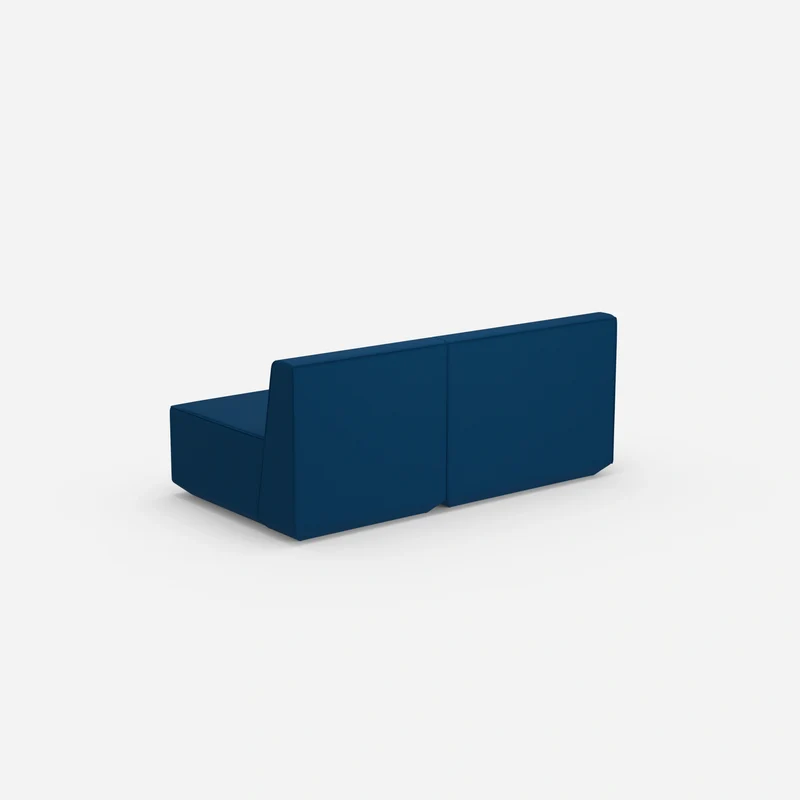 Modulares Sofa bunt 2 Personen