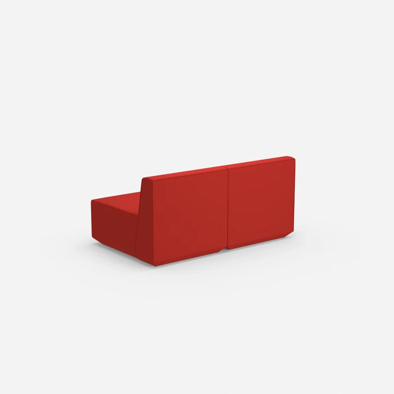 Buntes 2er Sofa