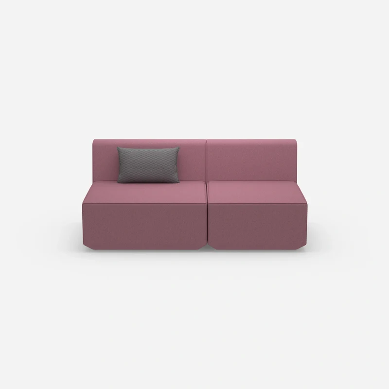 2 Sitzer rosa