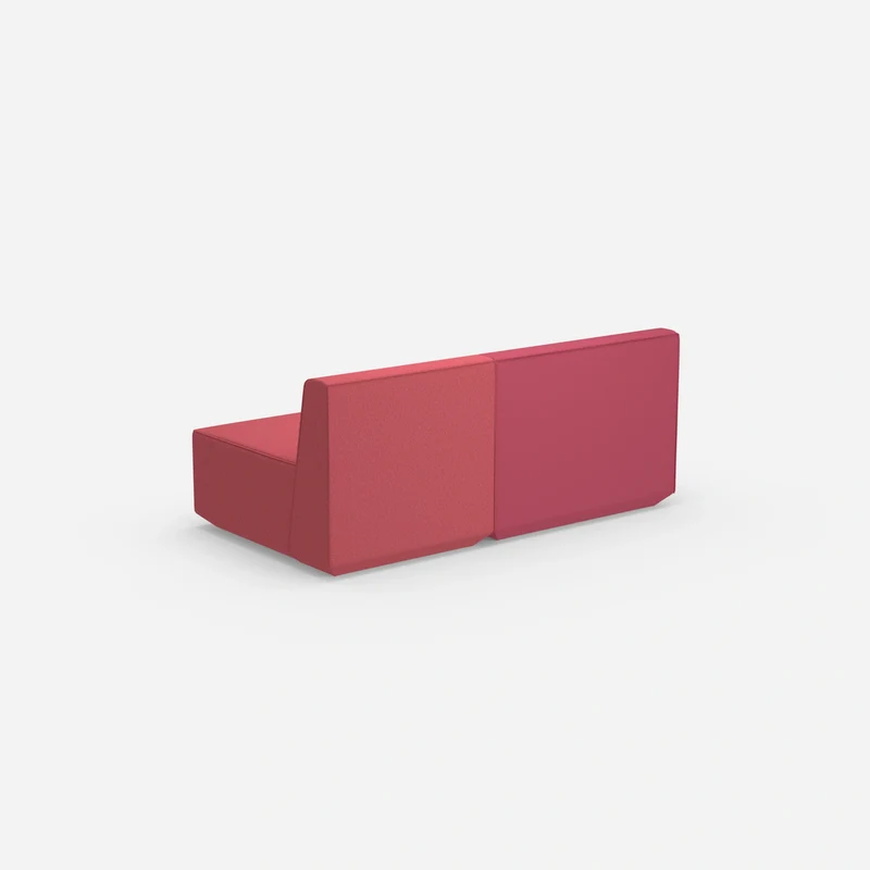 2 Sitzer rosa