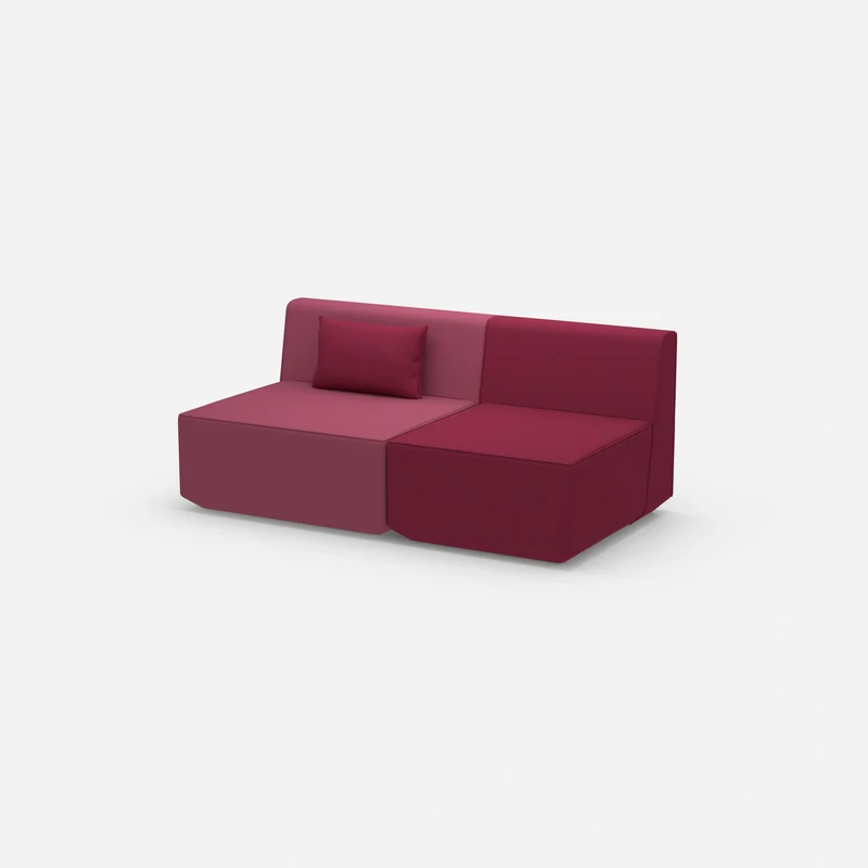 2 Sitzer rosa