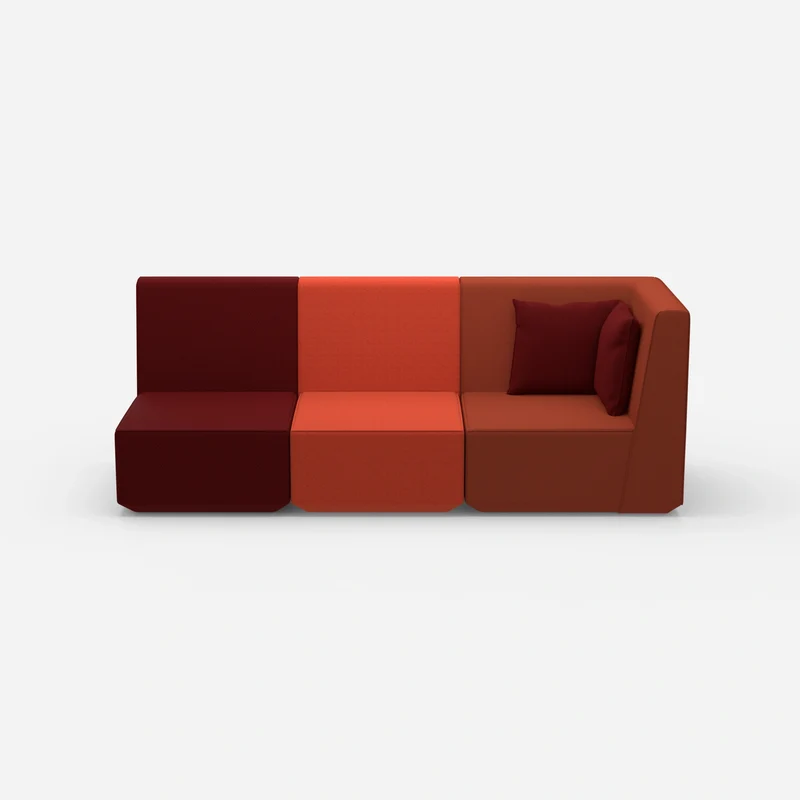 3 Sitzer Sofa hohe Rückenlehne