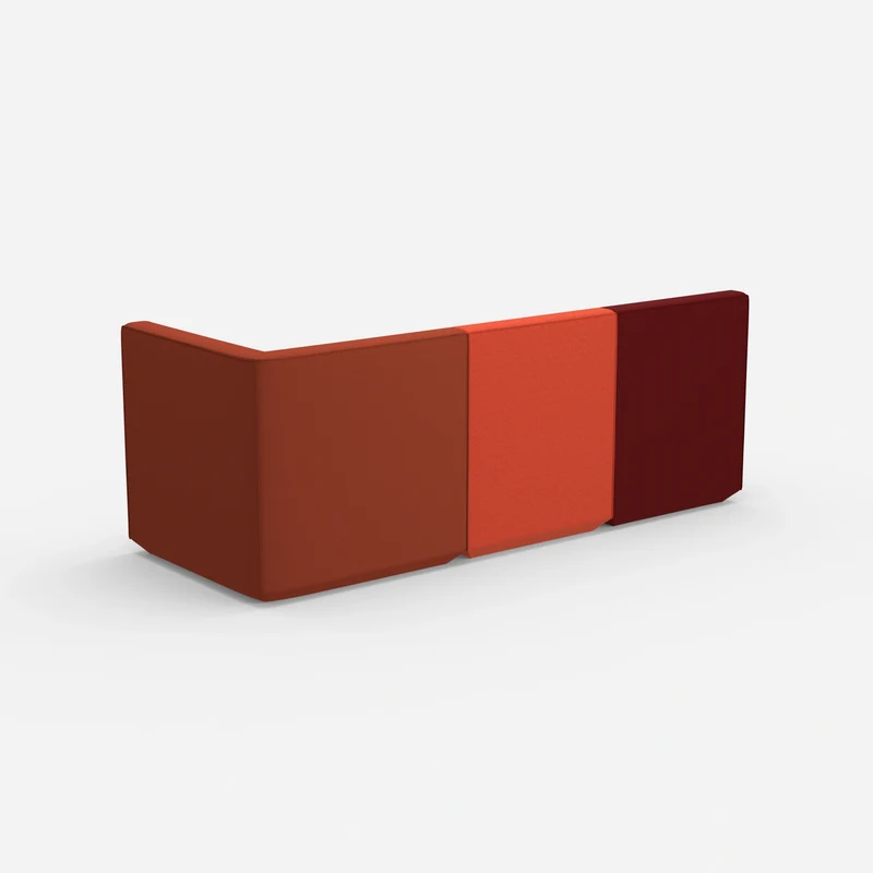 3 Sitzer Sofa hohe Rückenlehne