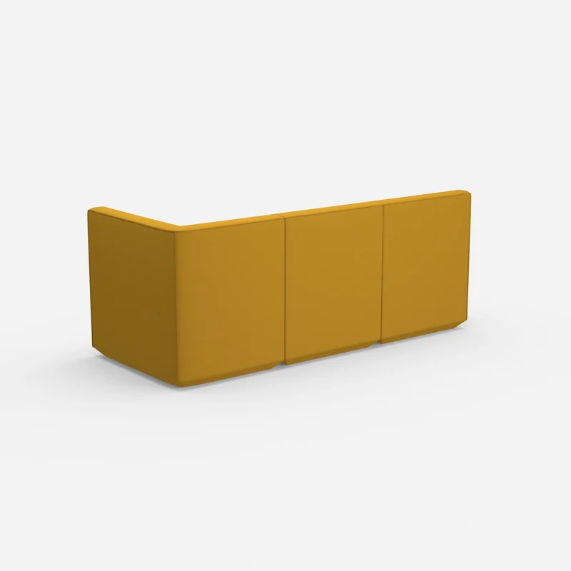 Sofa 3 Sitzer mit hoher Rückenlehne
