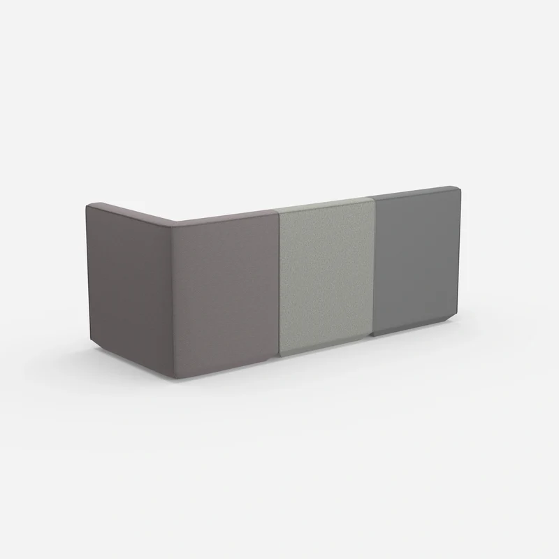 Sofa 3 Sitzer mit hoher Rückenlehne