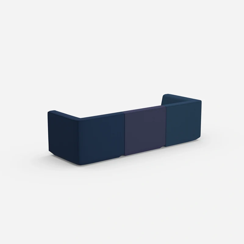 Modulares Sofa in Blau