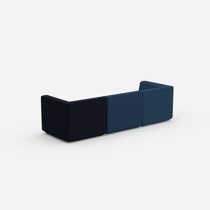 Modulares Sofa in Blau