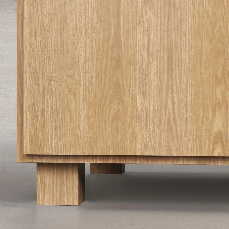 Buffet bas HABITAT 3 portes en chêne Naturel DRIO - Design by Hélèna Pille