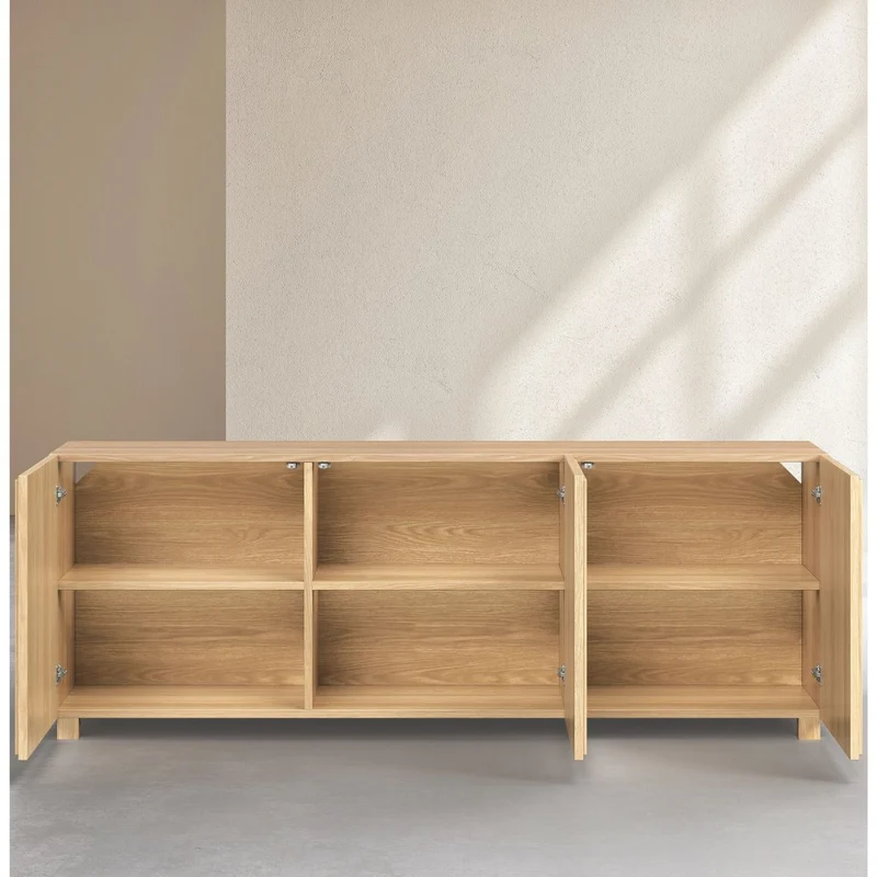 Buffet bas HABITAT 3 portes en chêne Naturel DRIO - Design by Hélèna Pille