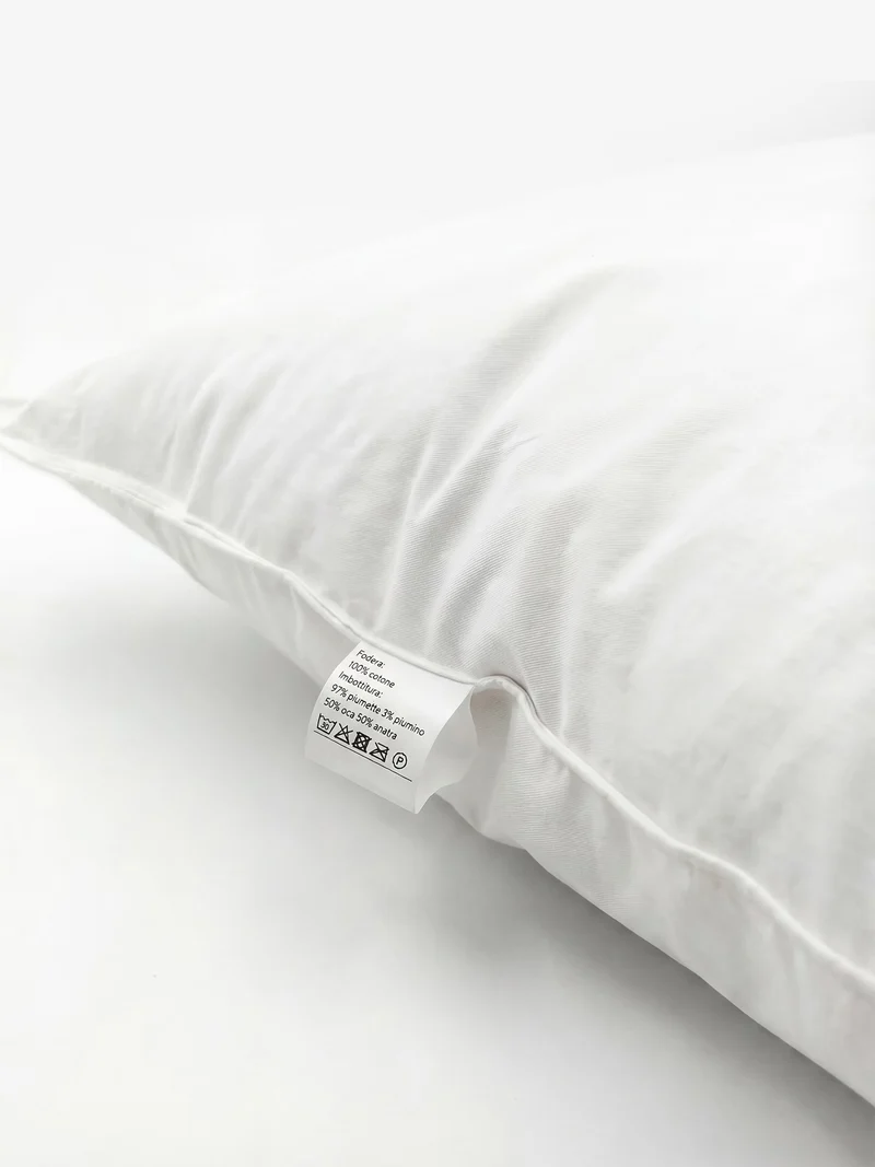 VELTHA-ORGANIC Oreiller en duvet d'oie naturel et certifié