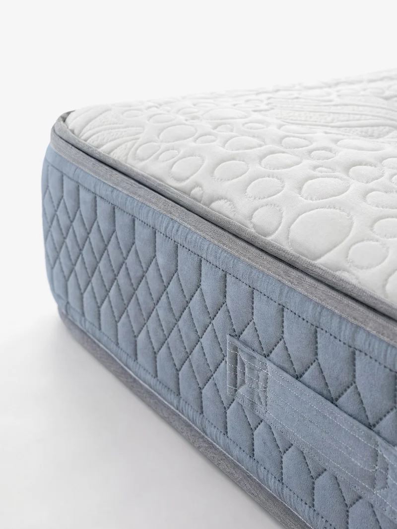 KYROS - Matelas de luxe à ressorts ensachés et à mémoire de forme avec soutien postural intelligent à 7 zones