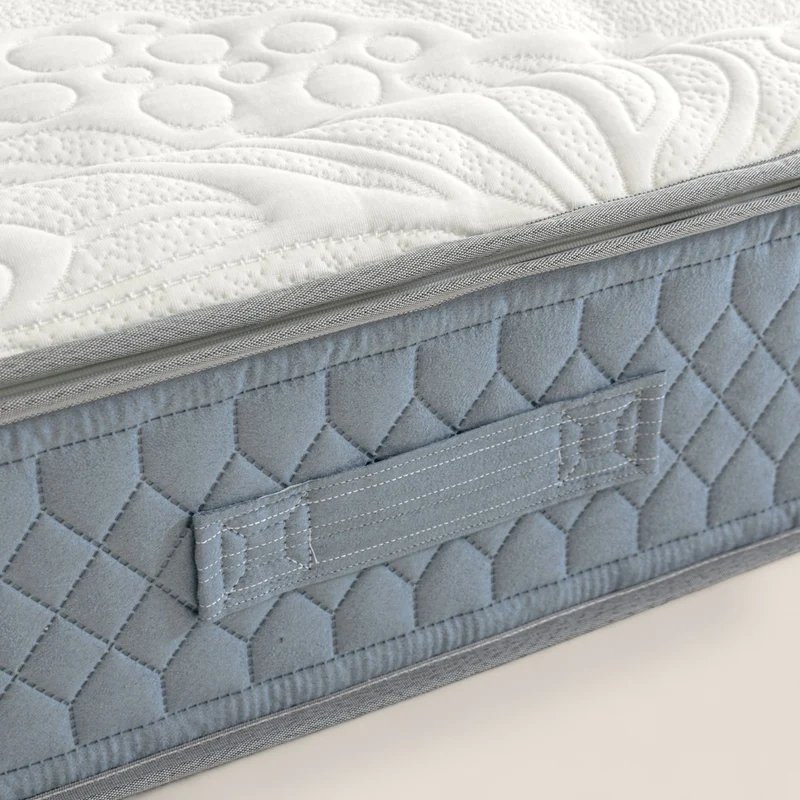 KYROS - Matelas de luxe à ressorts ensachés et à mémoire de forme avec soutien postural intelligent à 7 zones