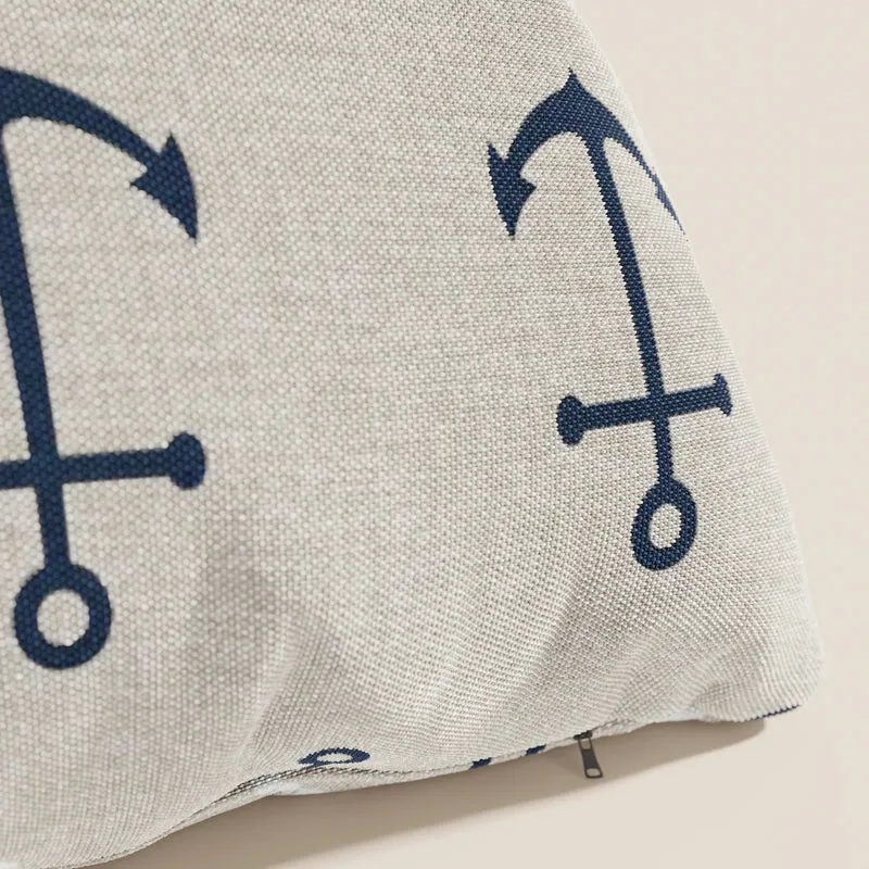Nautilus collection de coussins avec différents motifs marins en tissu imperméable