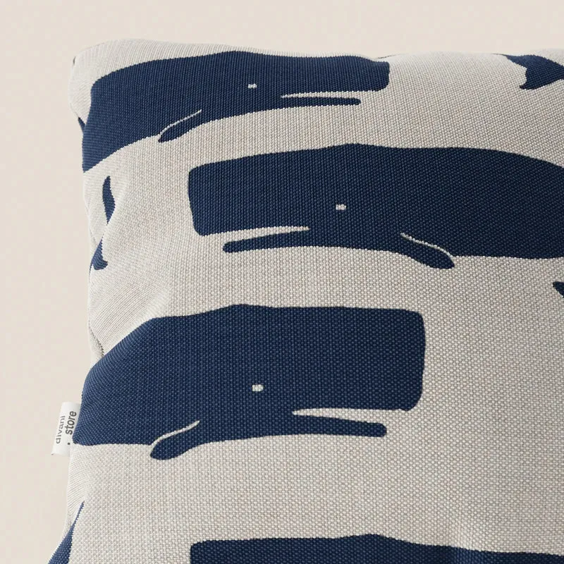 Nautilus collection de coussins avec différents motifs marins en tissu imperméable